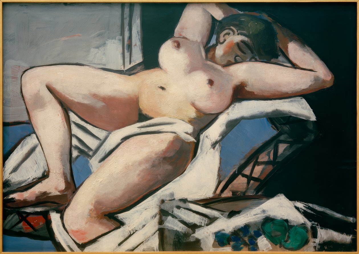Nu couché - Max Beckmann