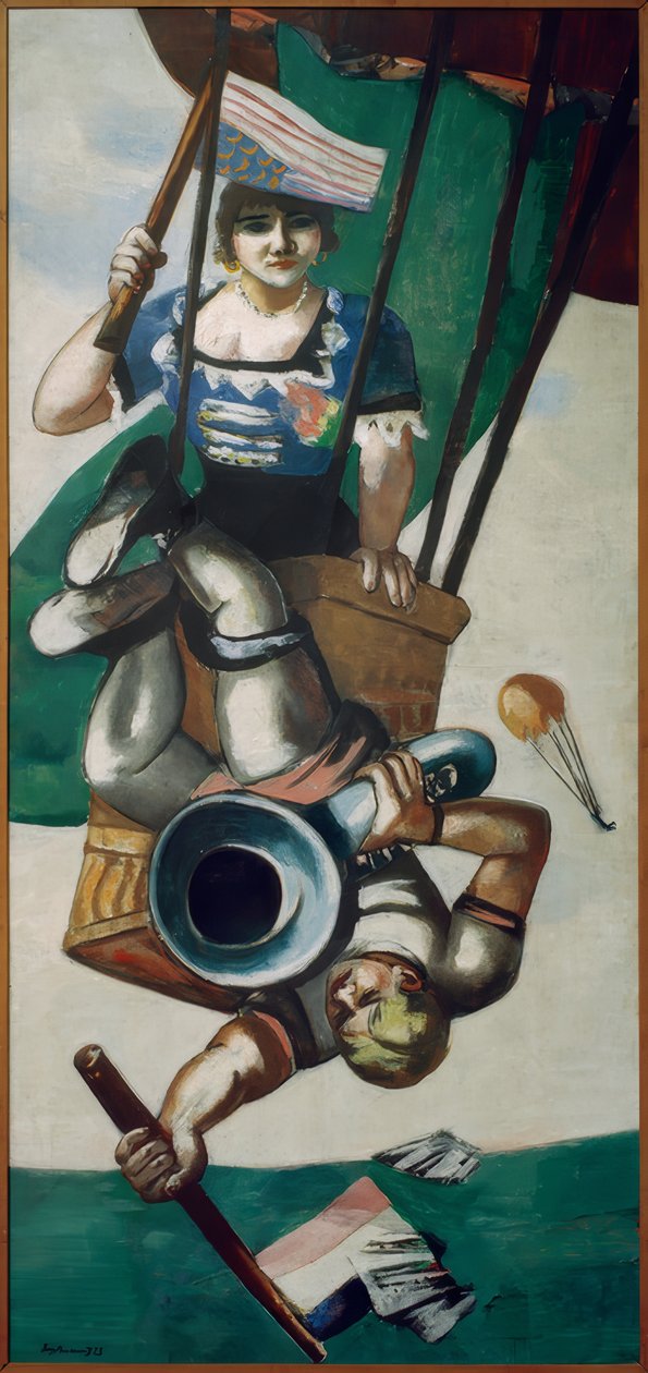 Acrobates aériens - Max Beckmann