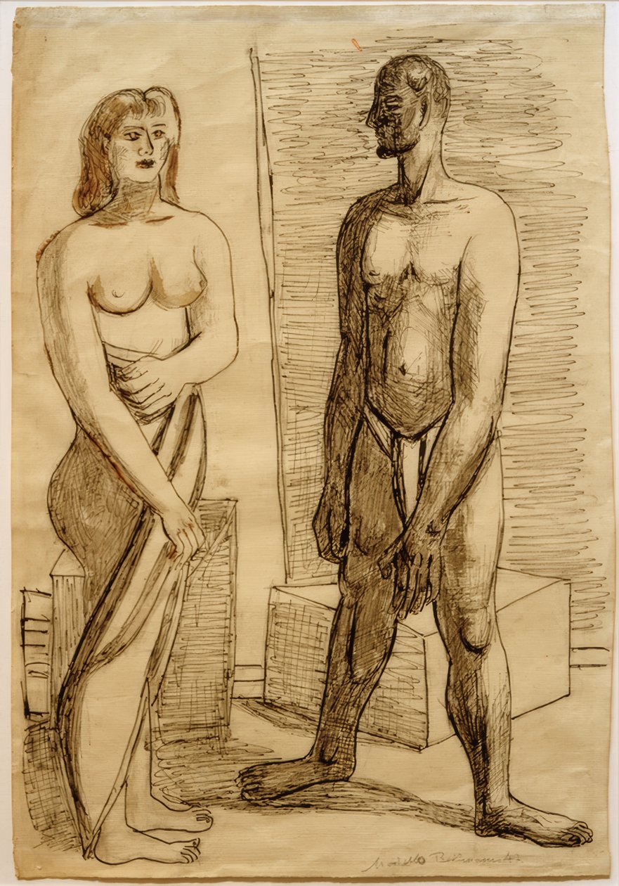 Modèles - Max Beckmann