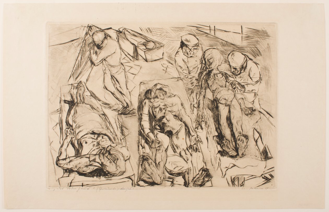 Morgue - Max Beckmann