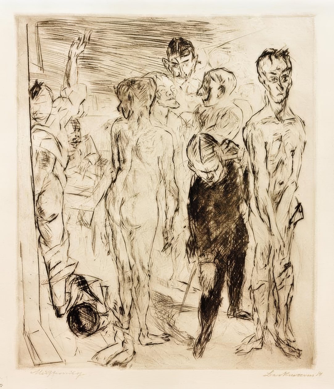 Examen médical - Max Beckmann