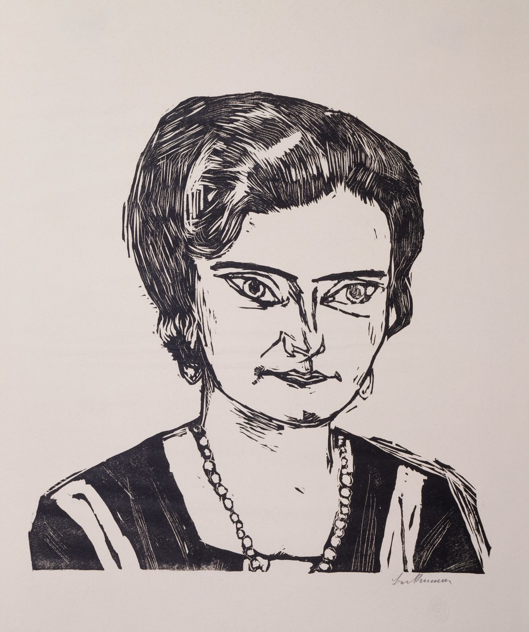Portrait de Frau HM (Naila) - Max Beckmann