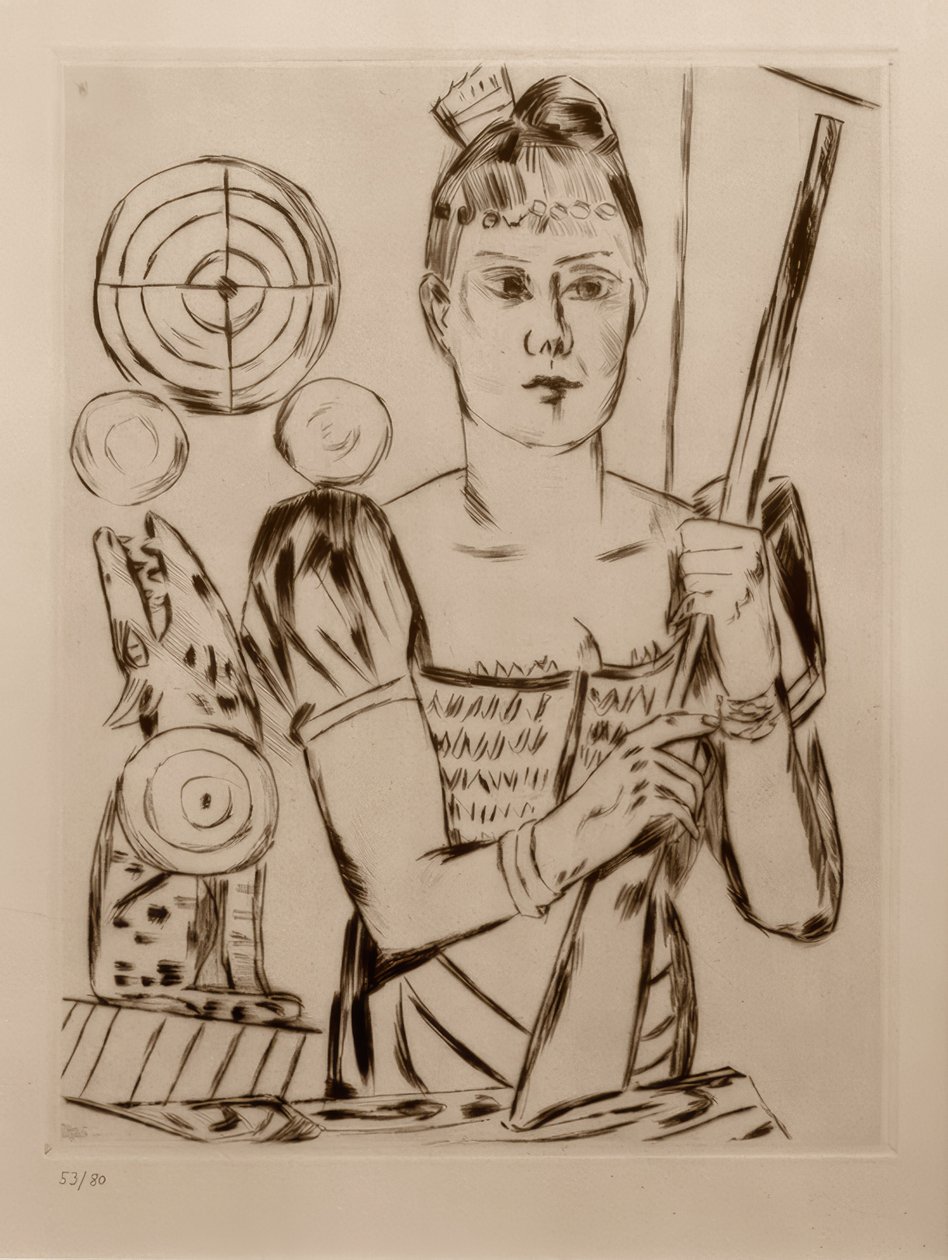 Stand de tir - Max Beckmann