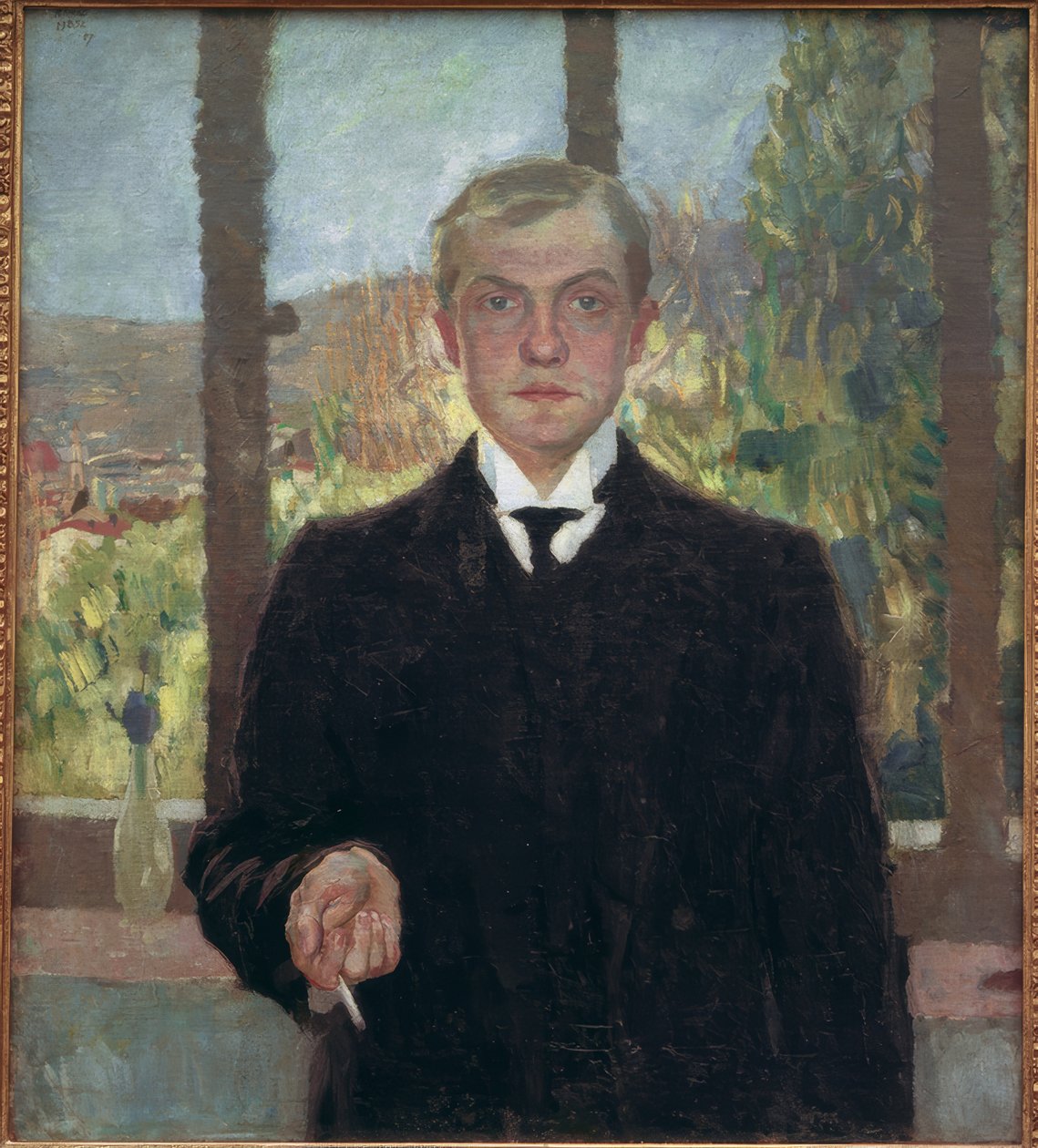 Autoportrait Florence - Max Beckmann