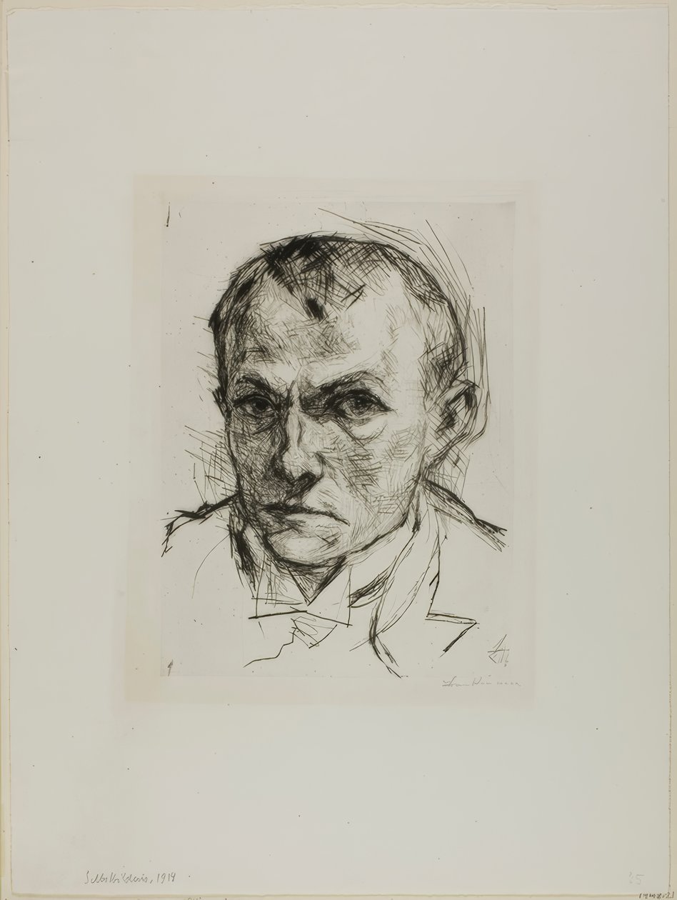 Autoportrait - Max Beckmann