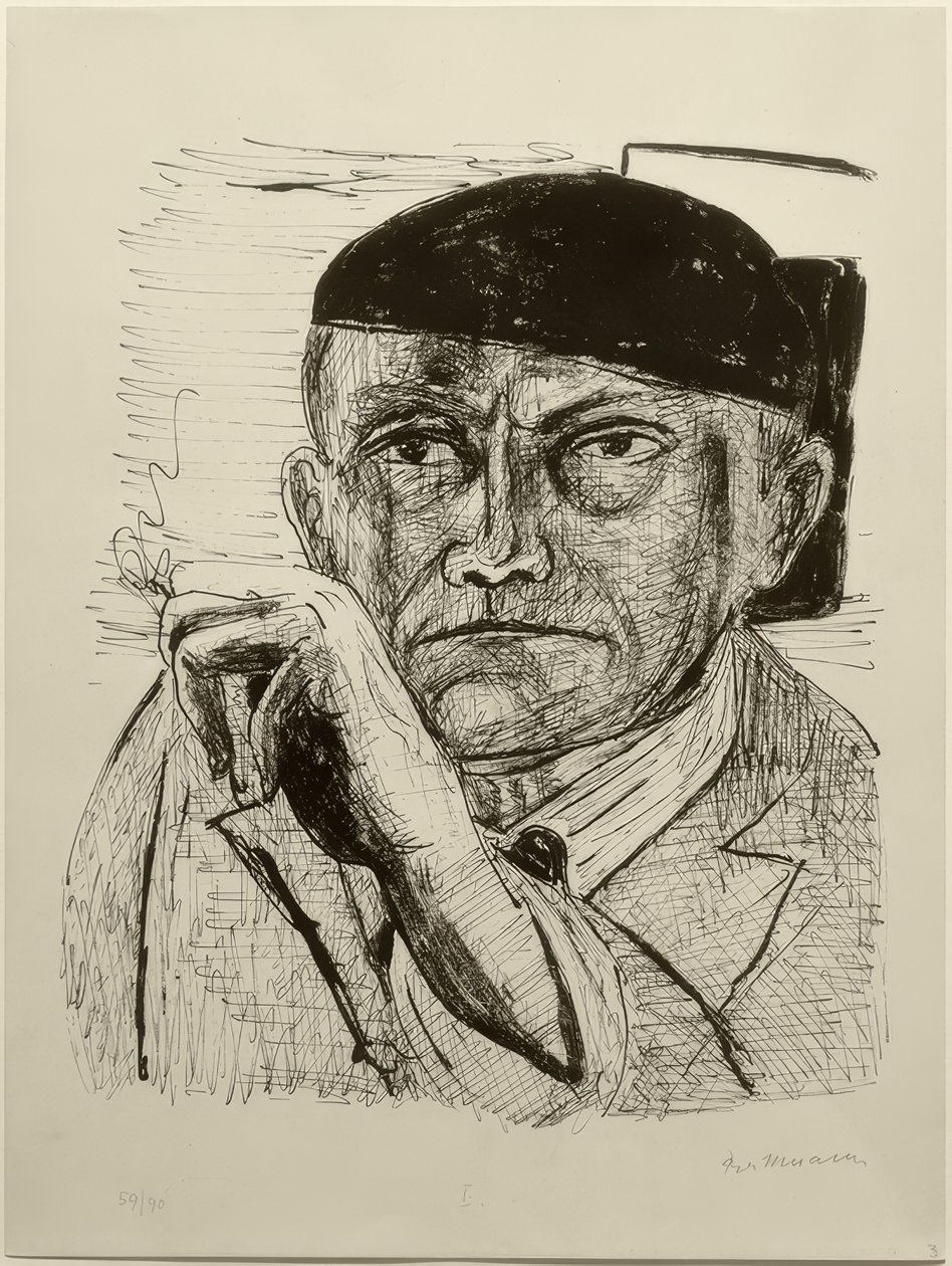 Autoportrait - Max Beckmann