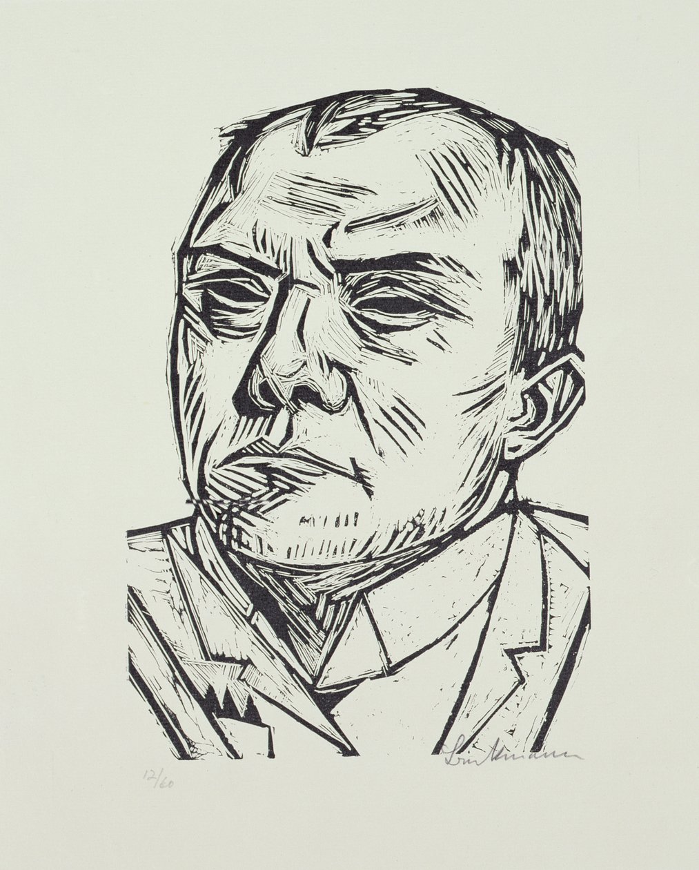 Autoportrait - Max Beckmann