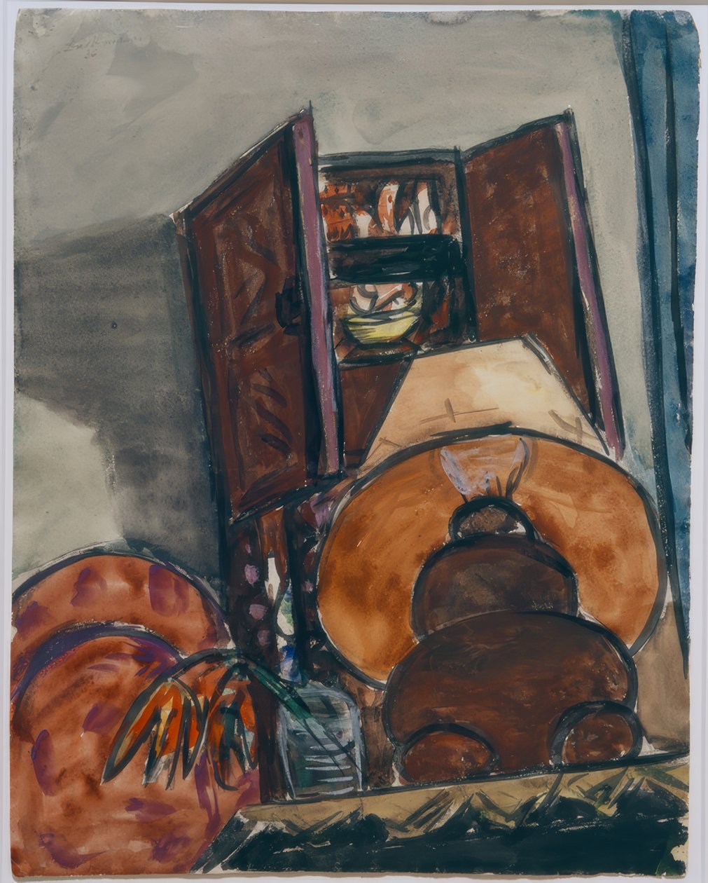 Nature morte avec lampe - Max Beckmann