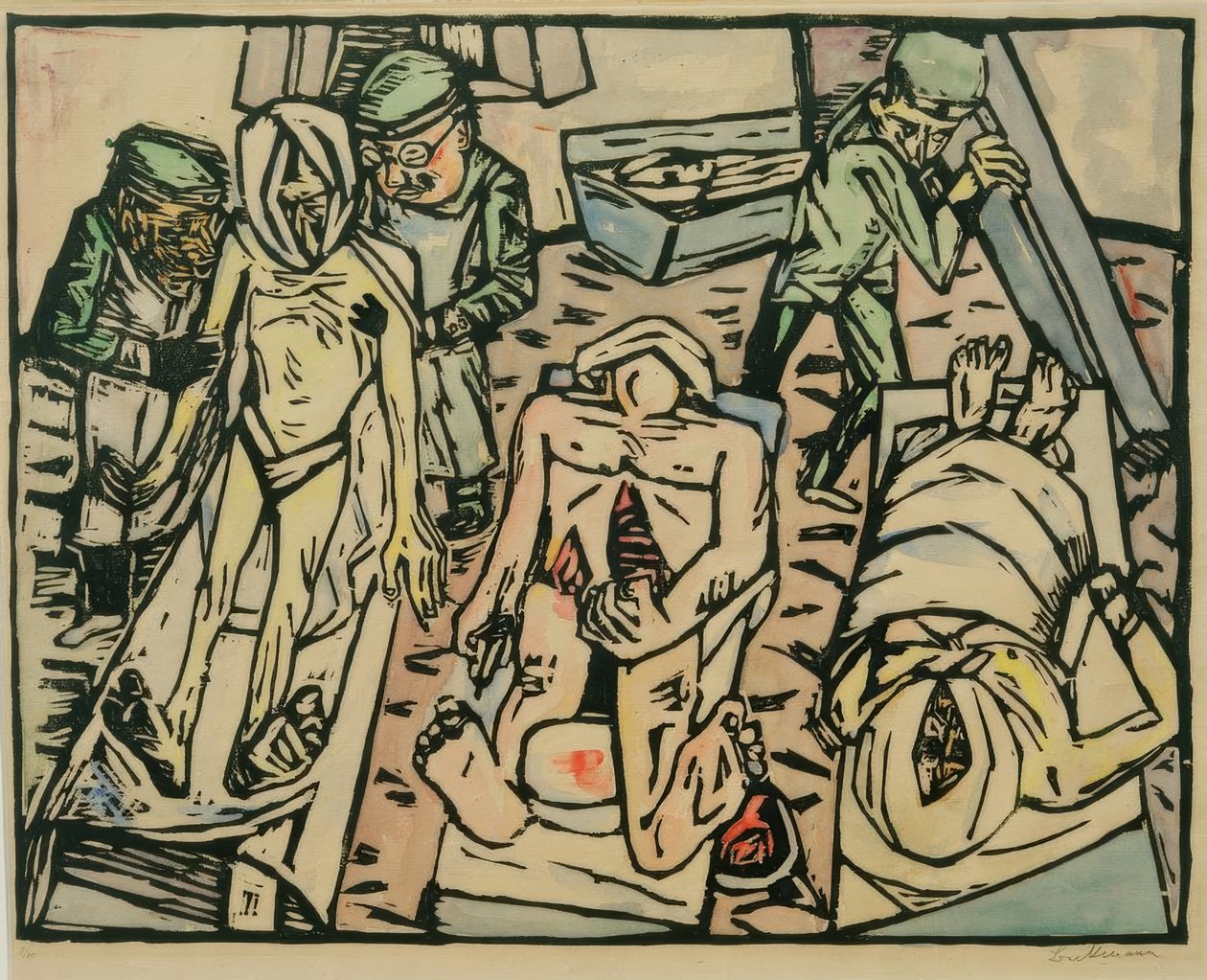 Maison des morts - Max Beckmann