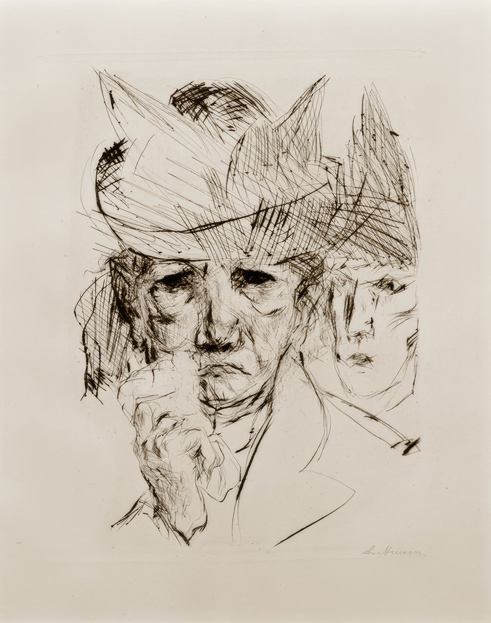 Femme pleurant - Max Beckmann