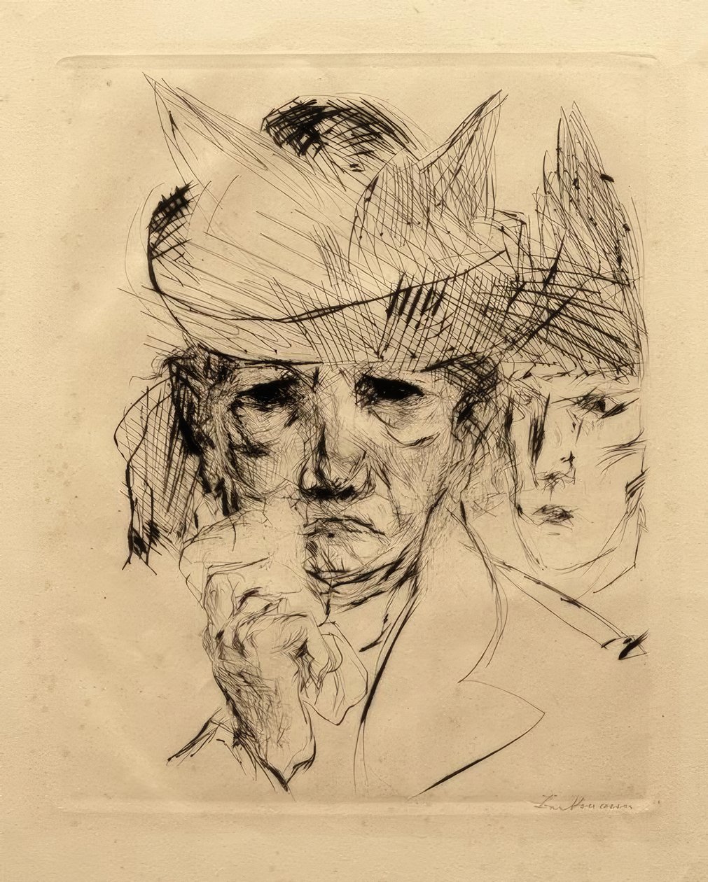 Femme pleurant - Max Beckmann