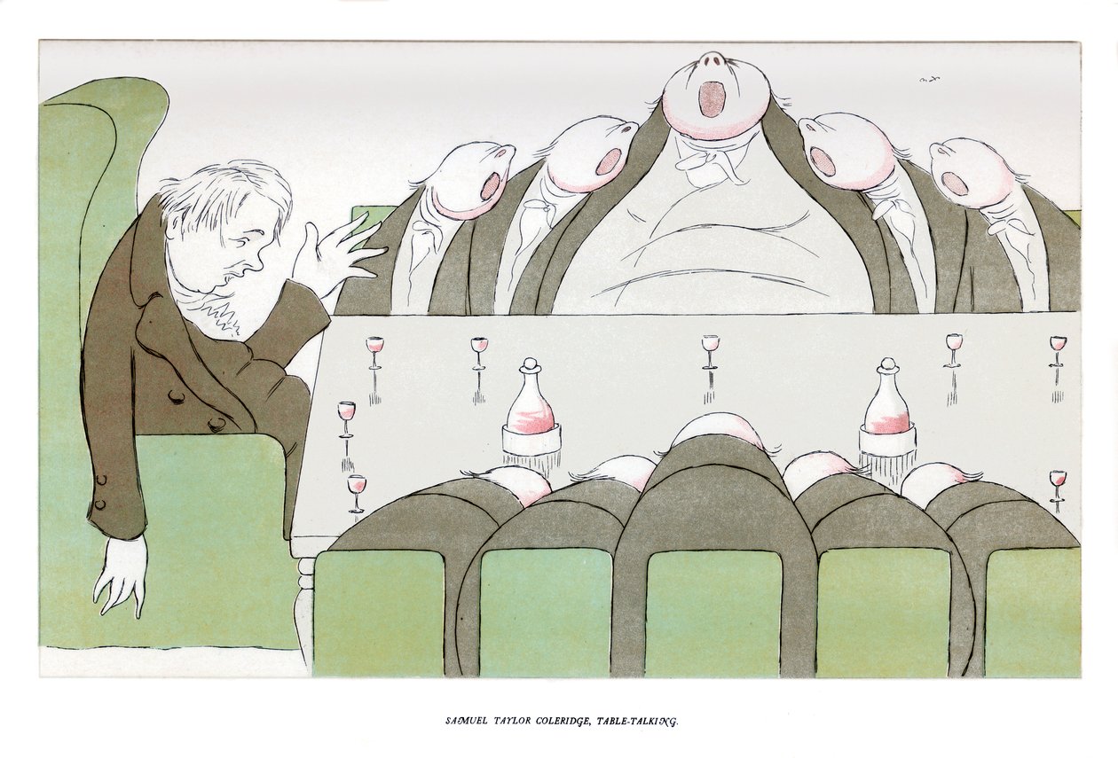 Samuel Taylor Coleridge, Table-Talking, 1904 - Henry Maximilian Beerbohm