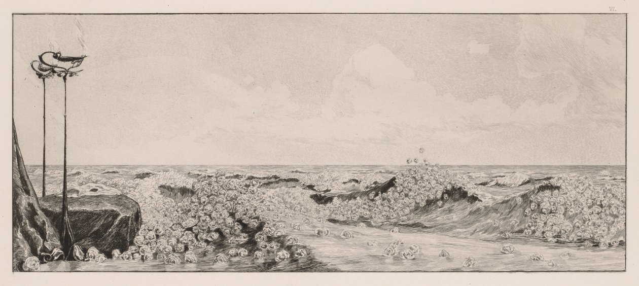 Un gant : Hommage, 1880 - Max Klinger