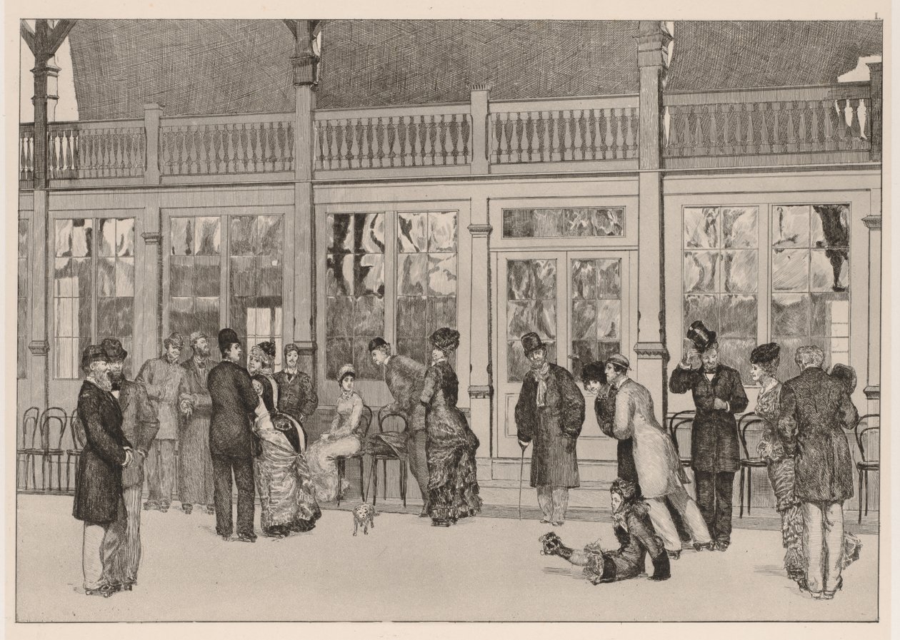 Un gant : Le Lieu, 1880 - Max Klinger