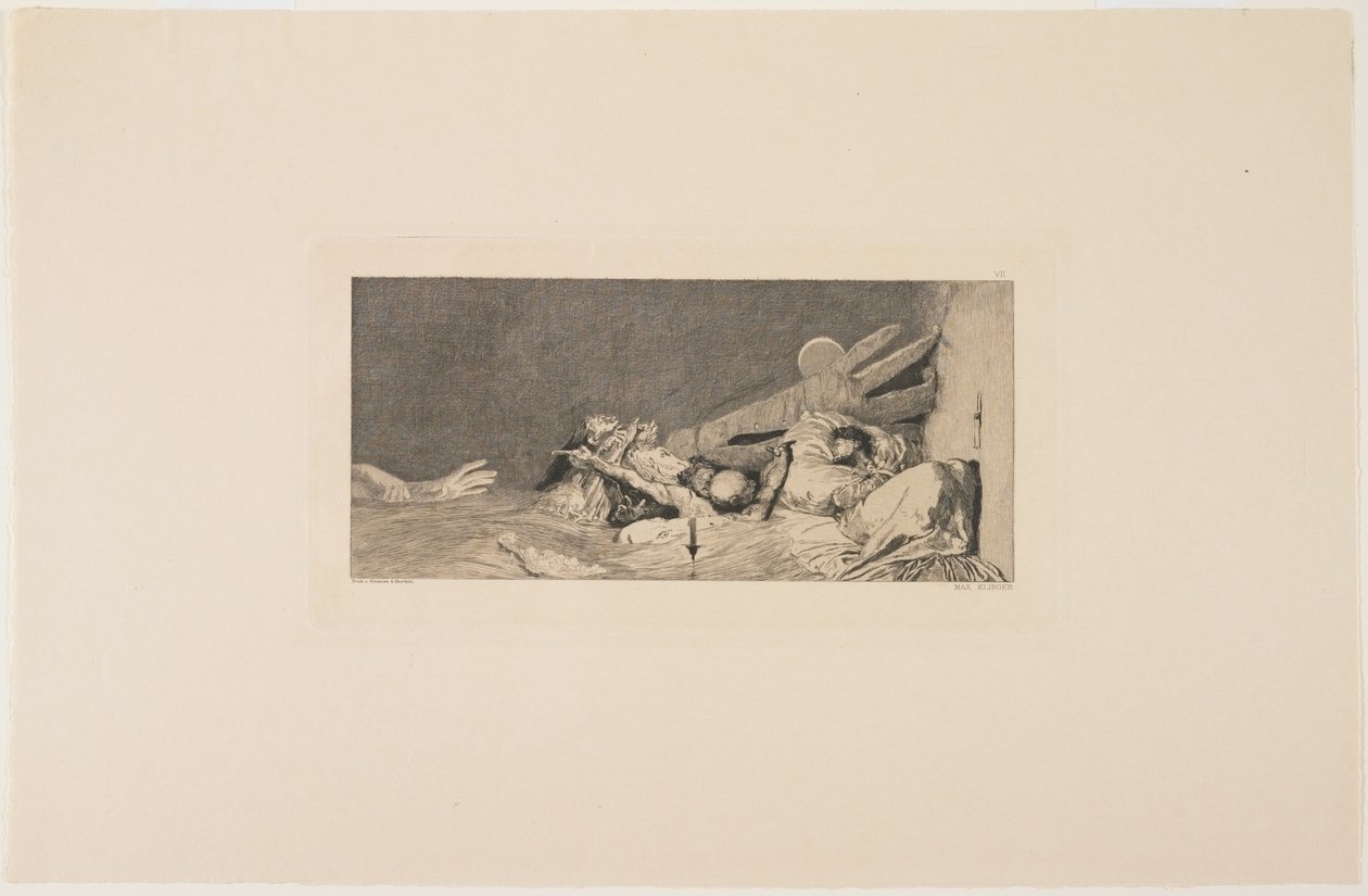 Anxiétés, 1881 - Max Klinger