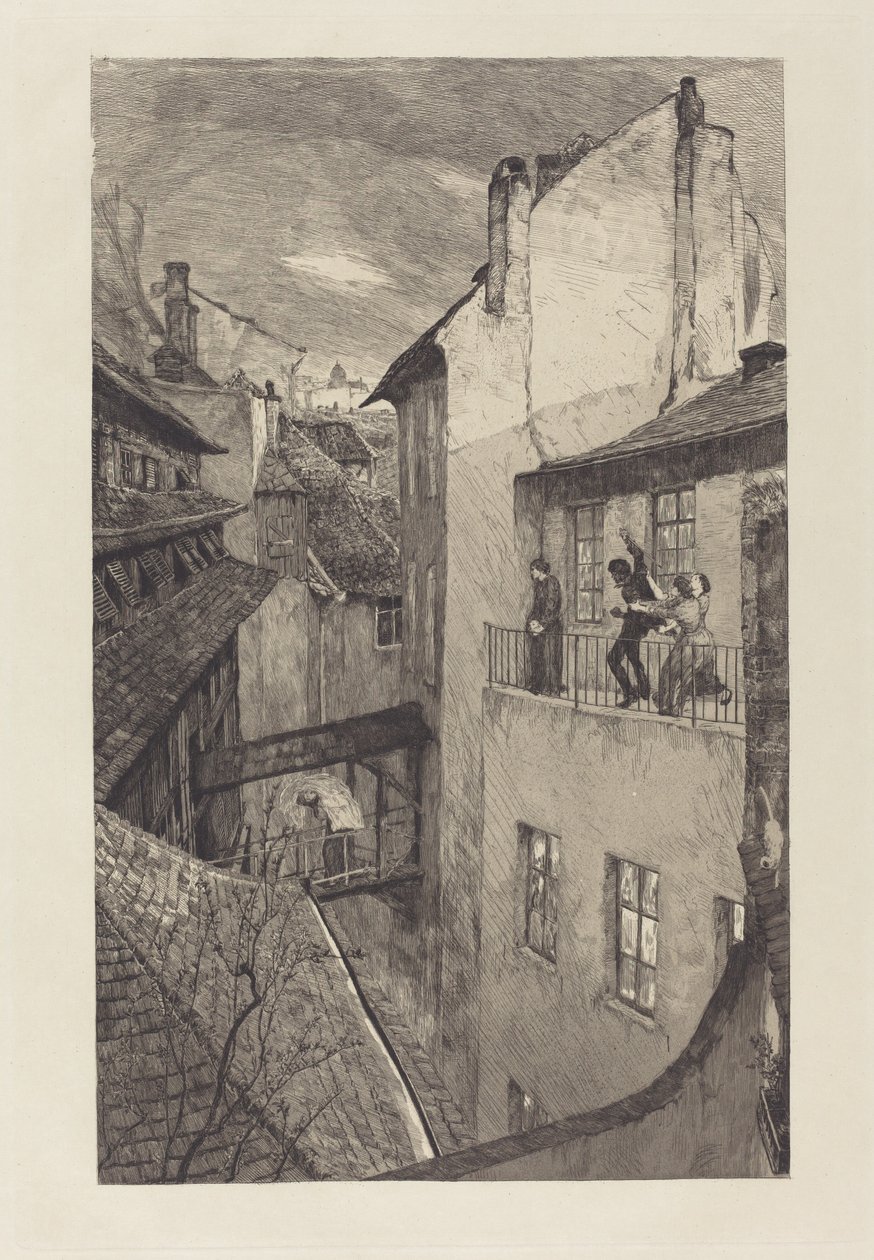 Une Mère I, 1883 - Max Klinger