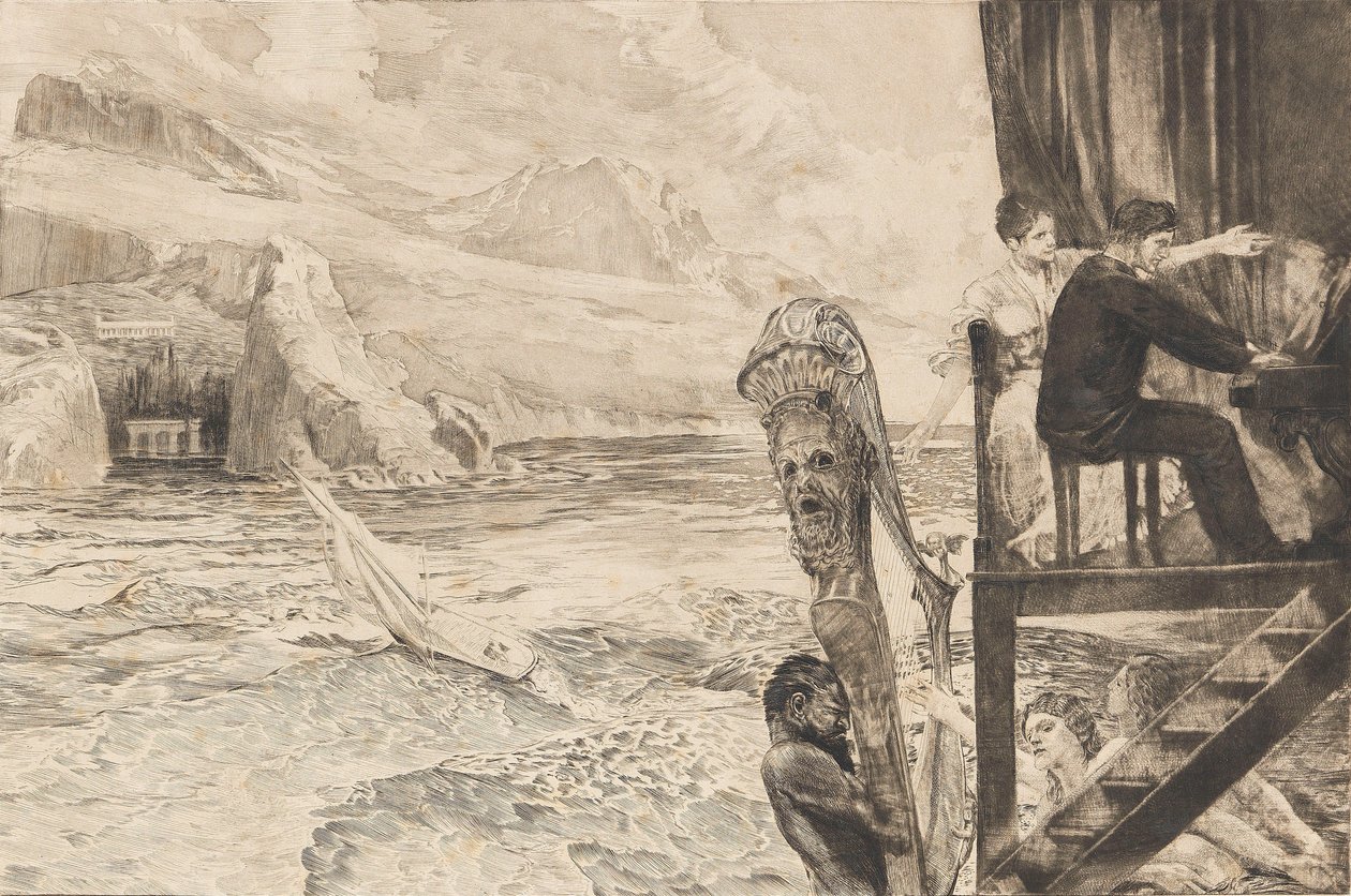 Opus XII, Brahms Phantasy, 1894 - Max Klinger