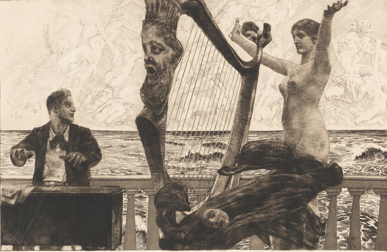 Opus XII, Brahms Phantasy, 1894 - Max Klinger