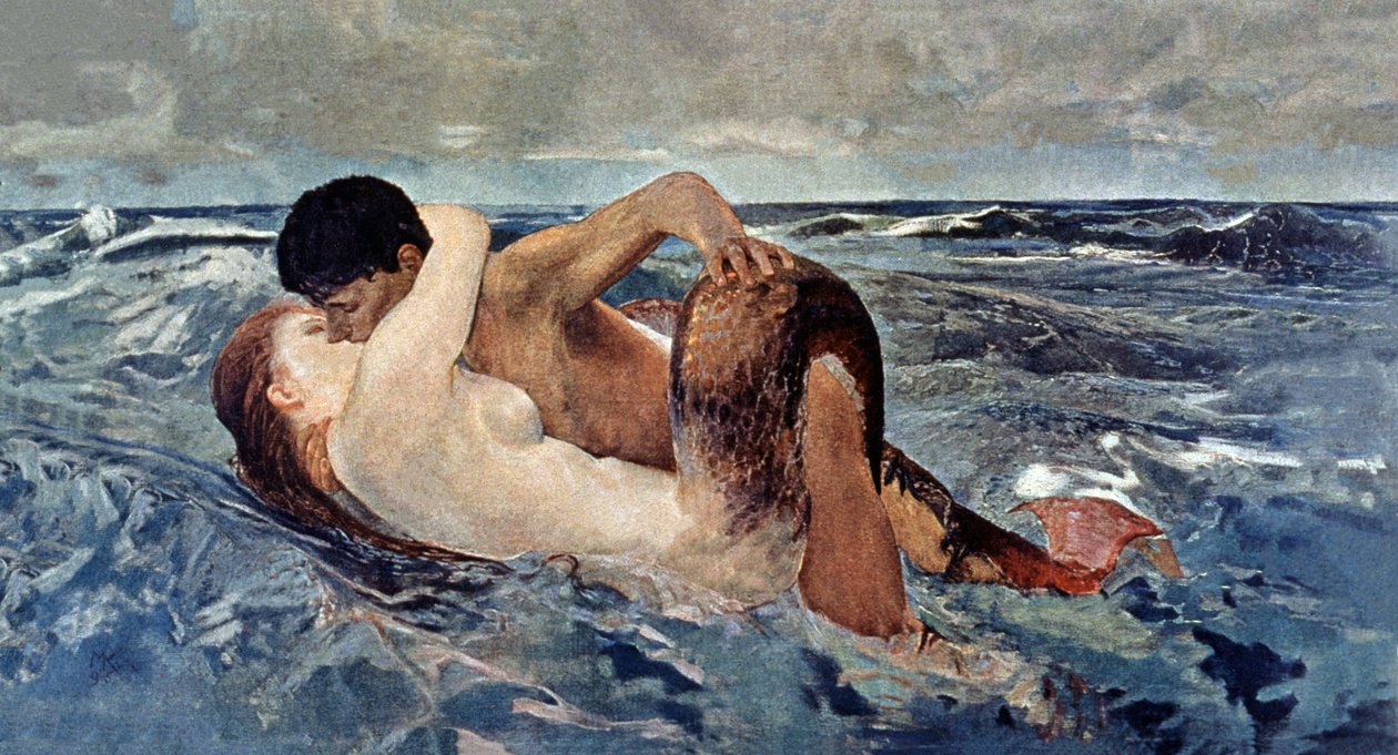 Triton et sirène - Max Klinger