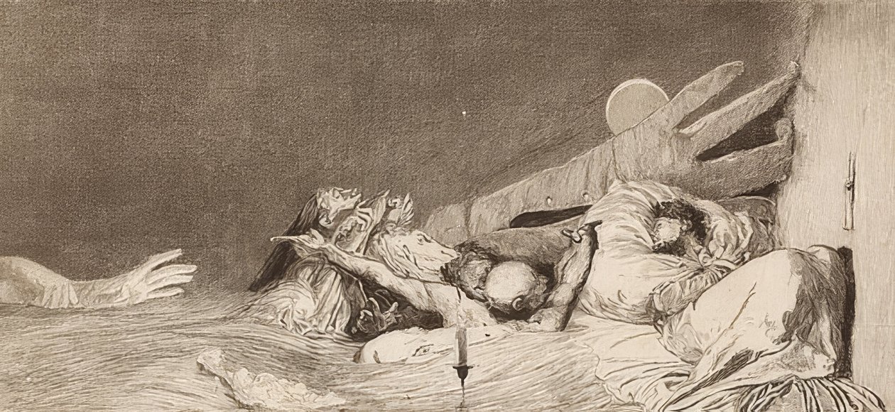 Angoisses. 1881 - Max Klinger