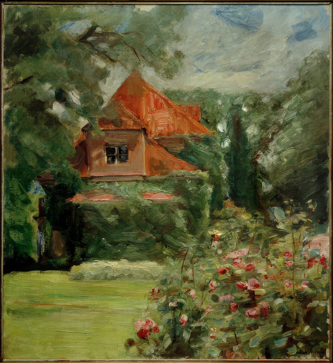 Vieille maison à Hambourg - Max Liebermann