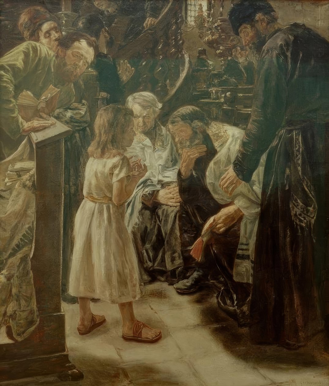 Le Jésus de douze ans dans le temple - Max Liebermann