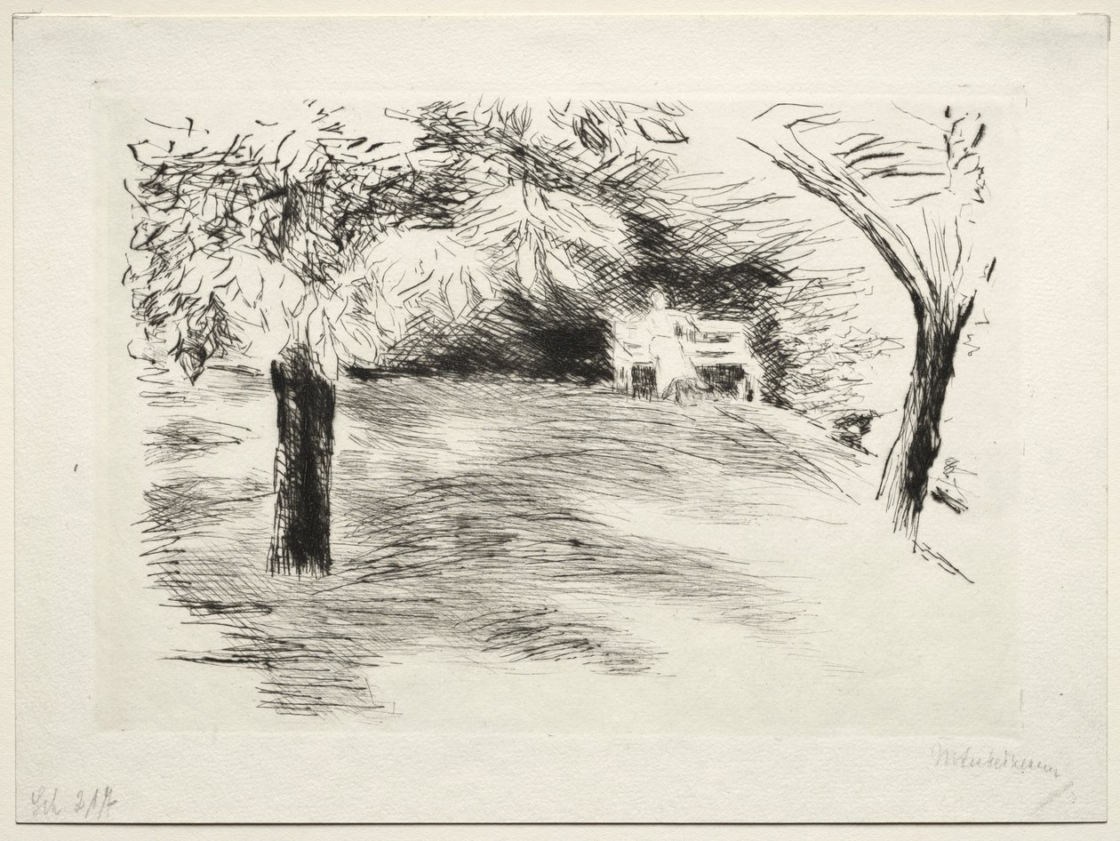 Jardin à Wannsee, Allemagne - Max Liebermann