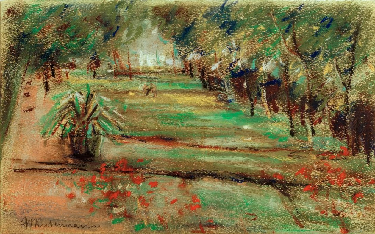 Jardin au Wannsee - Max Liebermann