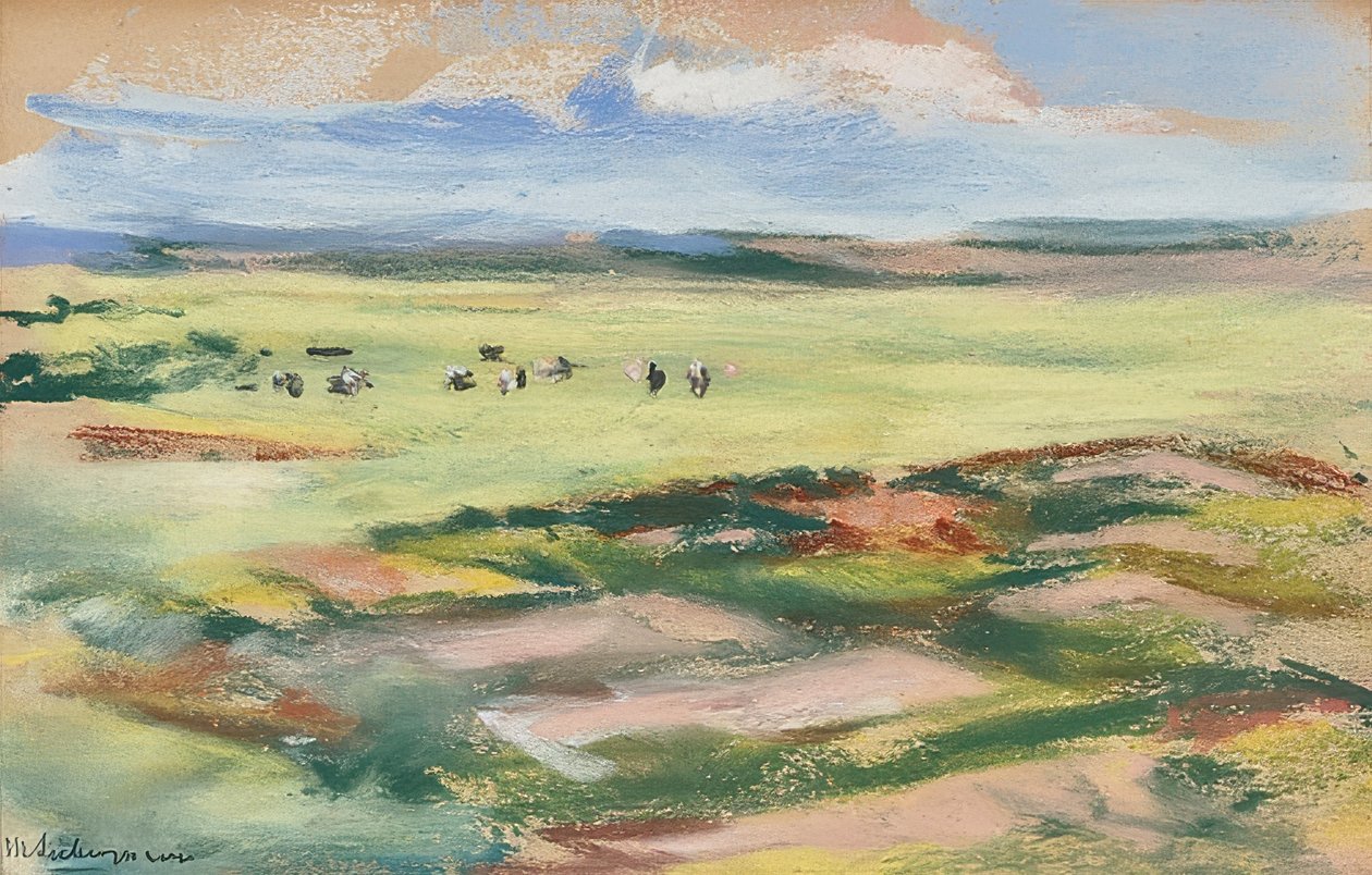 Derrière les dunes - Max Liebermann