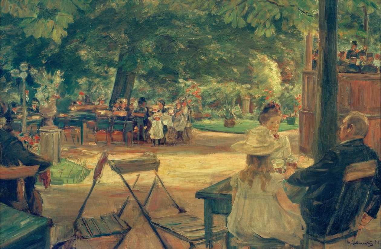 Dans les tentes - Max Liebermann