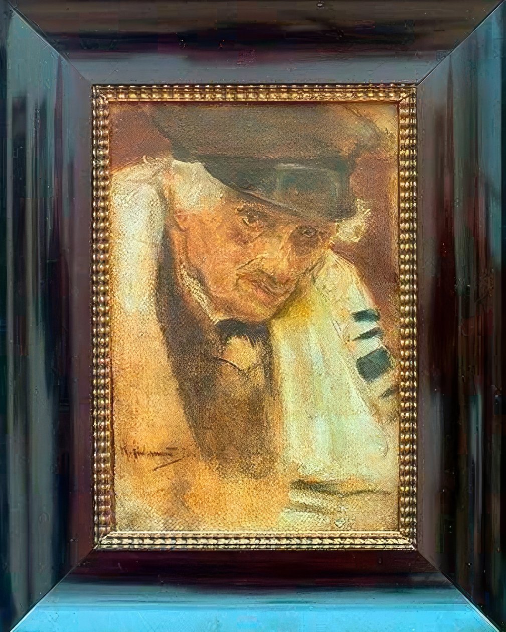 Juif en manteau de prière - Max Liebermann