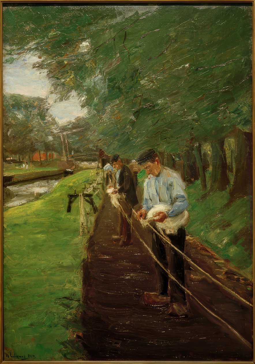 Corderie à Edam - Max Liebermann