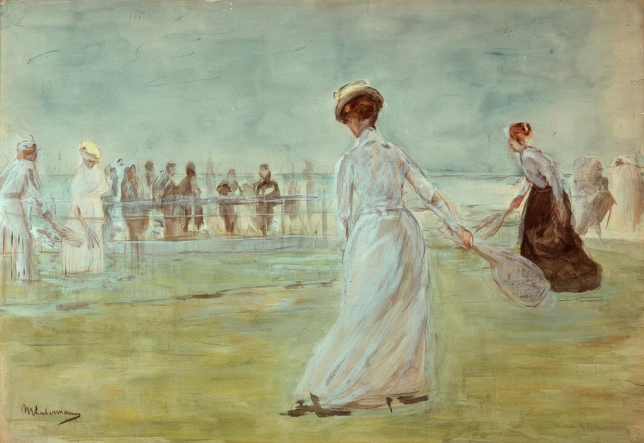 Joueurs de tennis - Max Liebermann