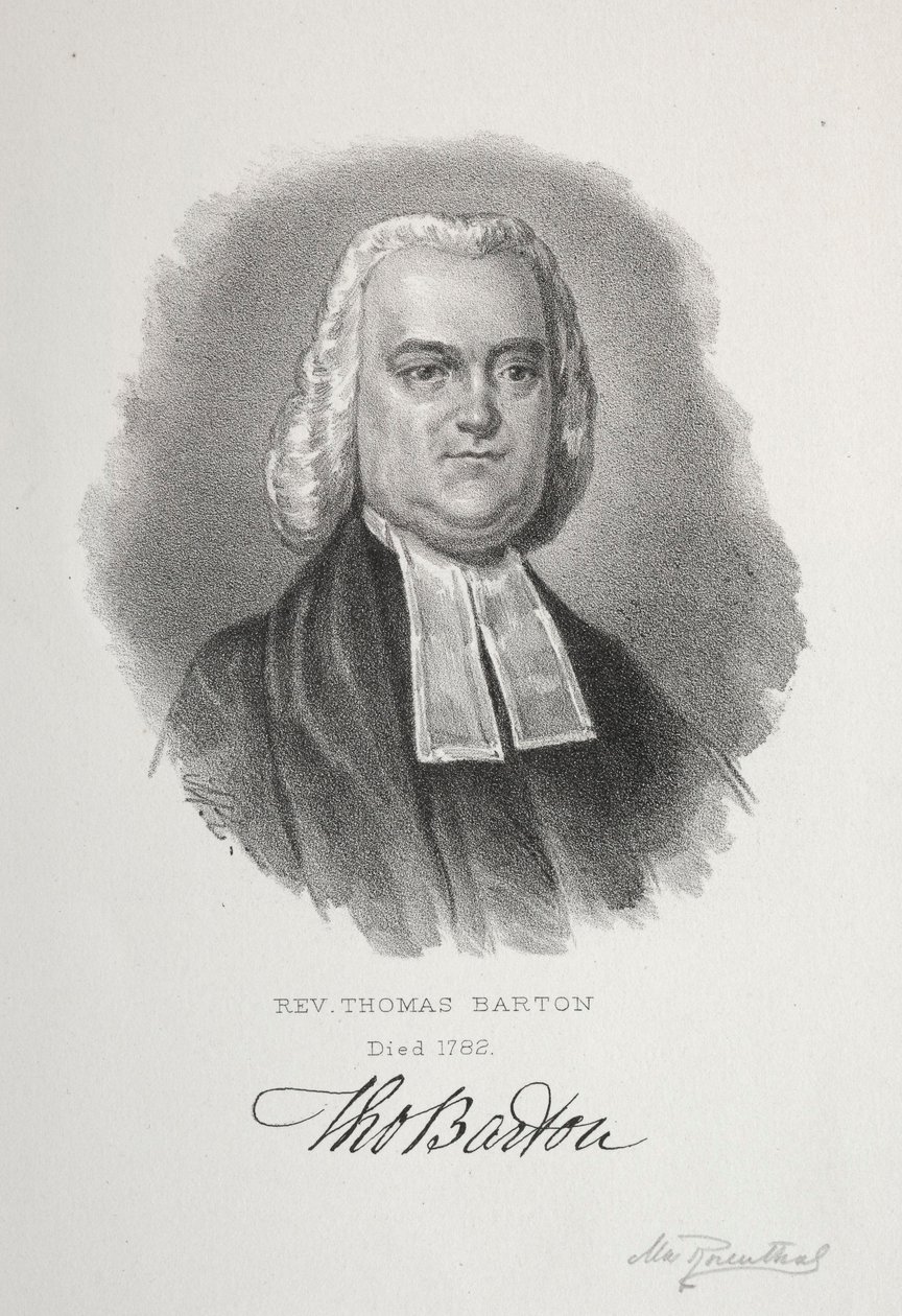 Rév. Thomas Barton - Max Rosenthal
