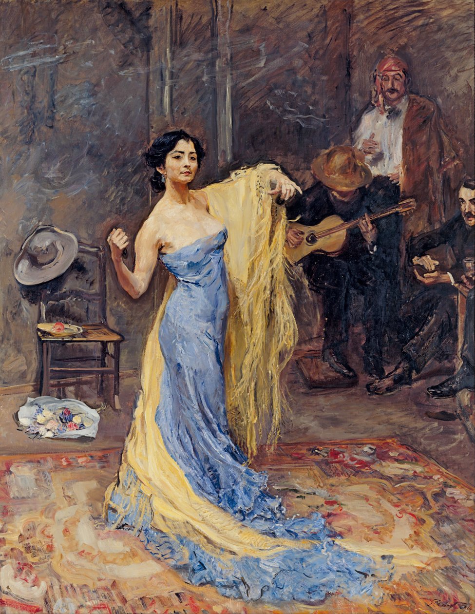 Bildis der Tänzerin Marietta di Rigardo, 1904 - Max Slevogt