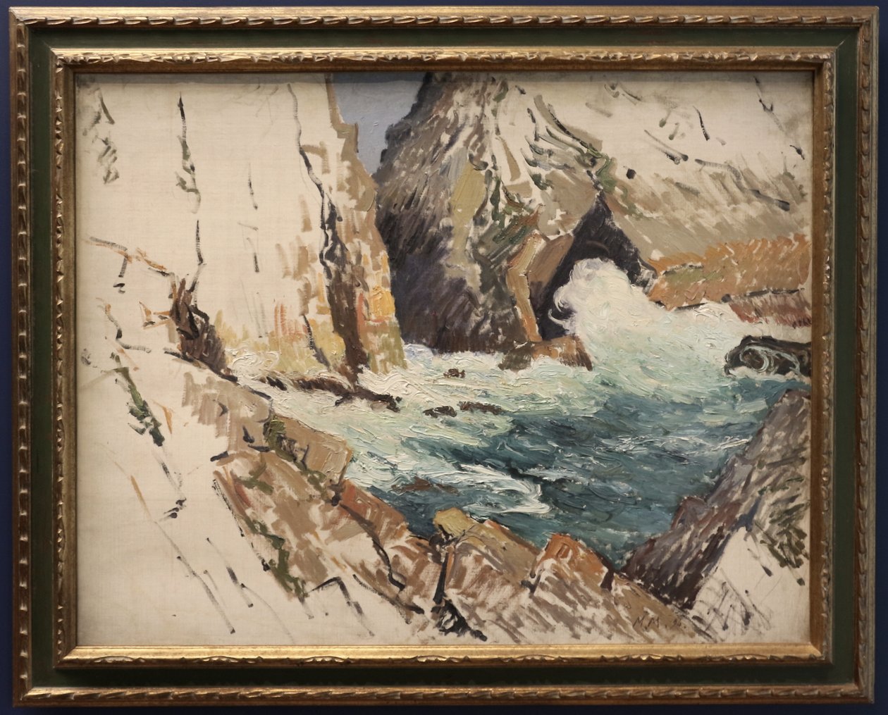 La crique - Maxime Emile Louis Maufra