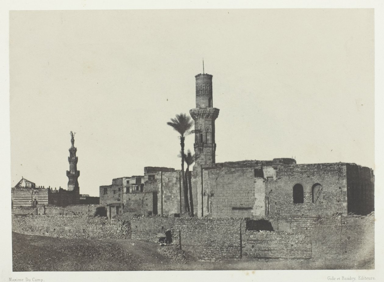 Mosquée près de Bab-el-Saïda, Le Caire - Maxime Du Camp