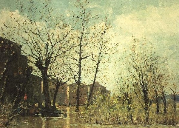 Le Déluge - Maxime Emile Louis Maufra