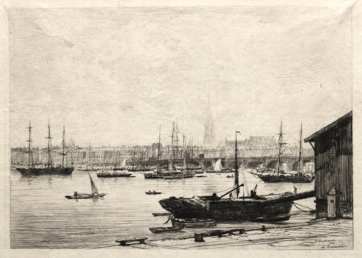 Bordeaux, 1866 - Maxime Lalanne