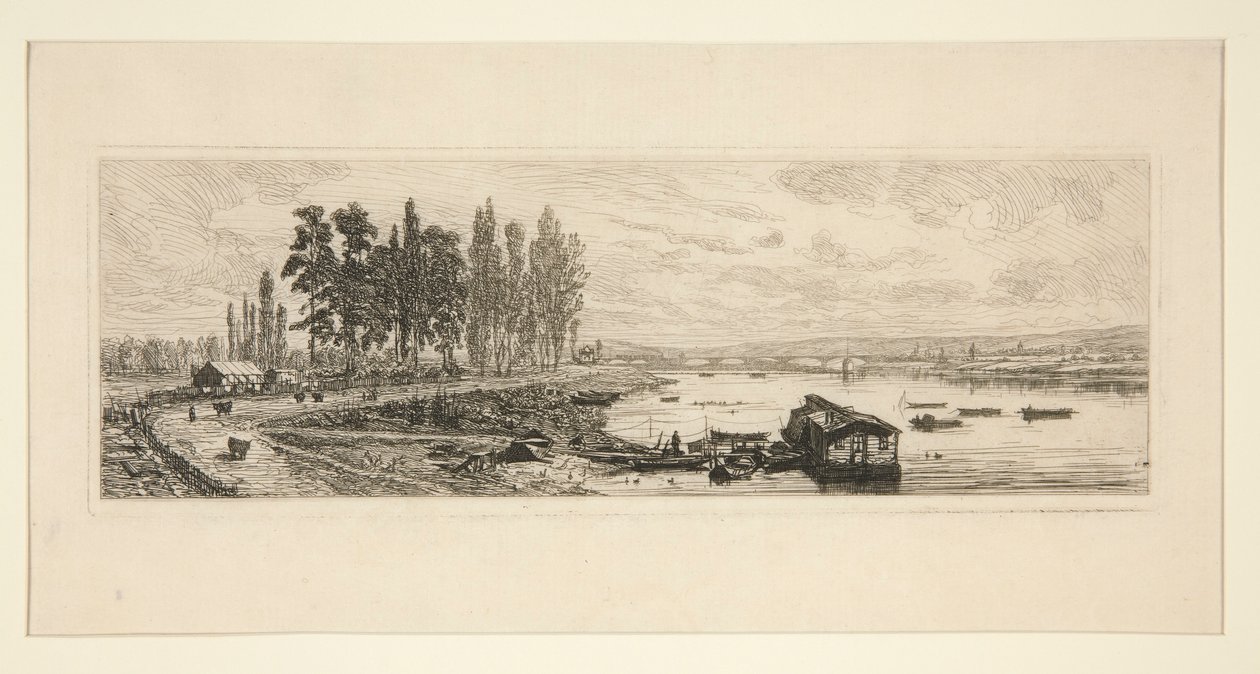 La Seine à Argenteuil - Maxime Lalanne