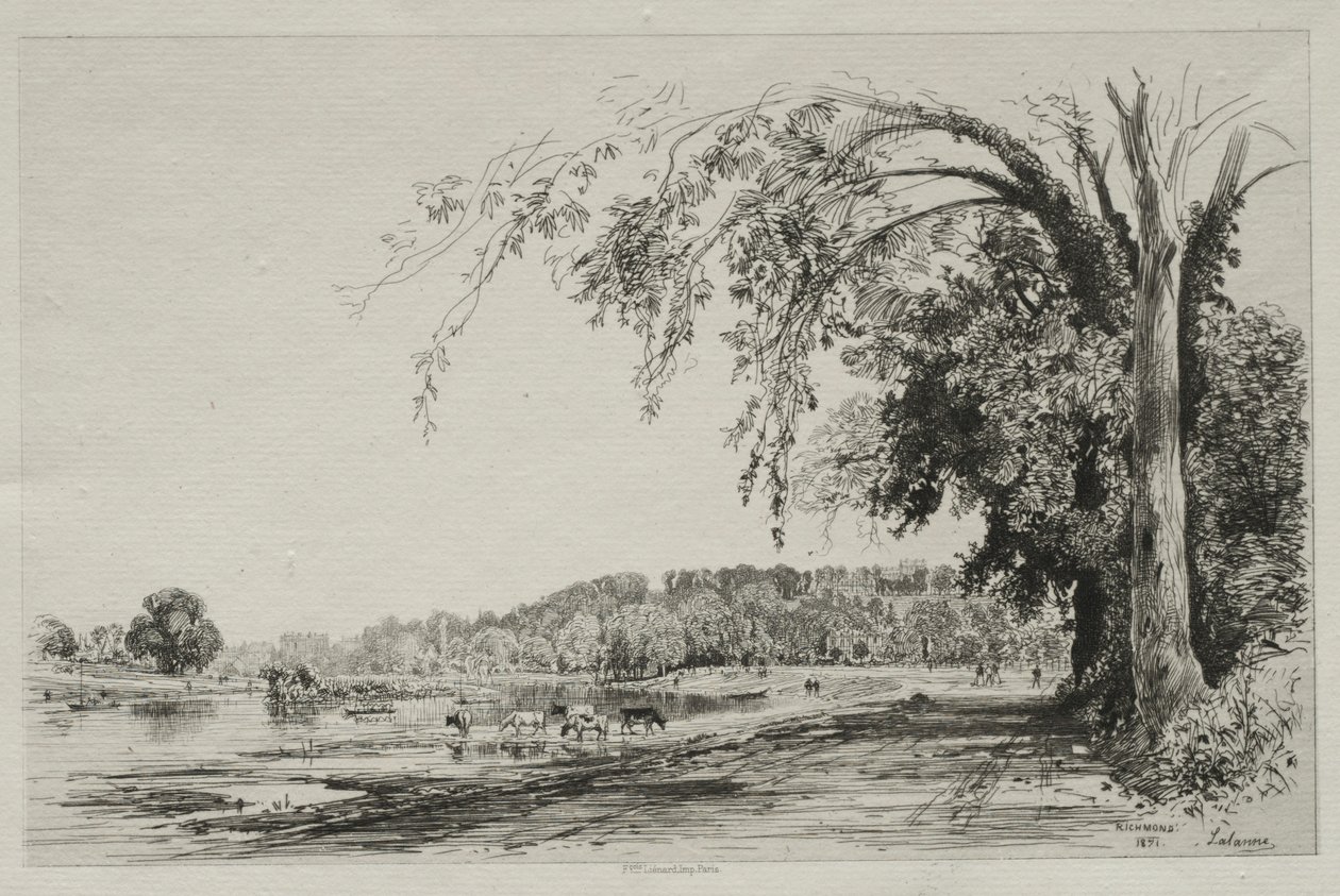 Richmond, 1871 - Maxime Lalanne