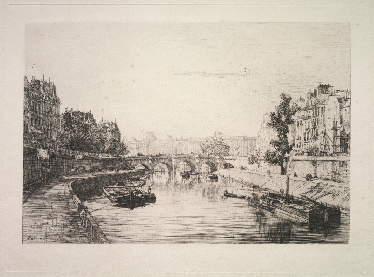 Vue depuis le Pont Saint-Michel - Maxime Lalanne