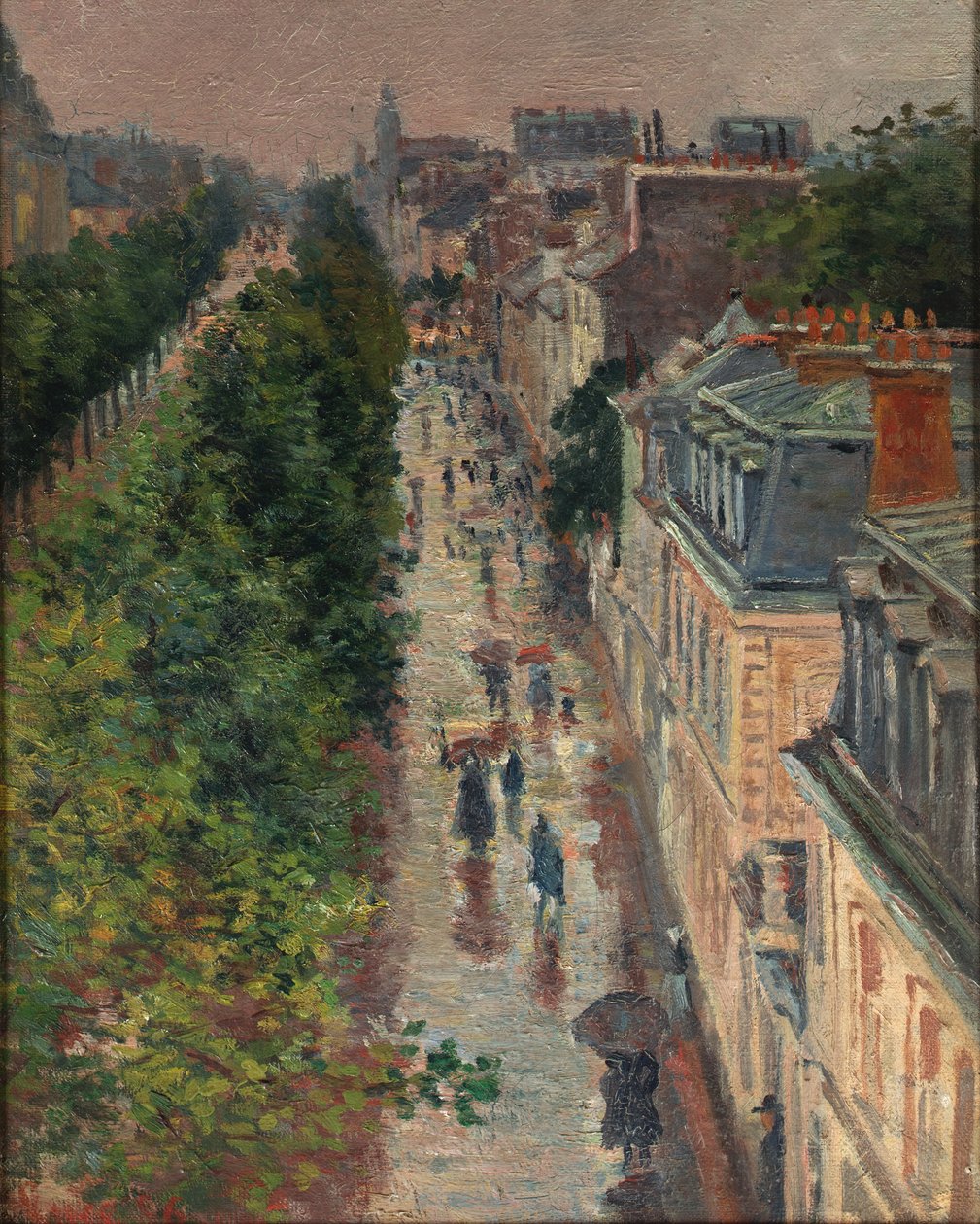 Scène de rue à Paris - Maximilien Luce
