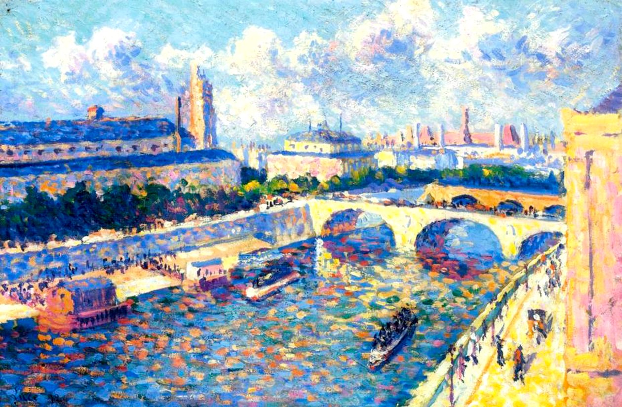 La Seine, Paris, 1892 - Maximilien Luce