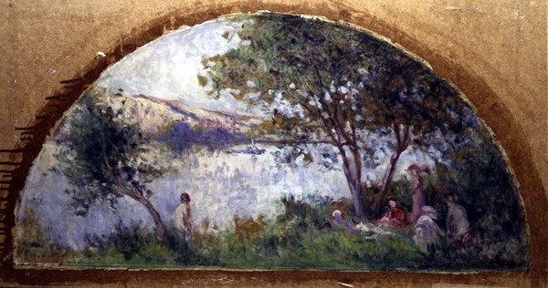 Au bord du lac - Maximilien Luce