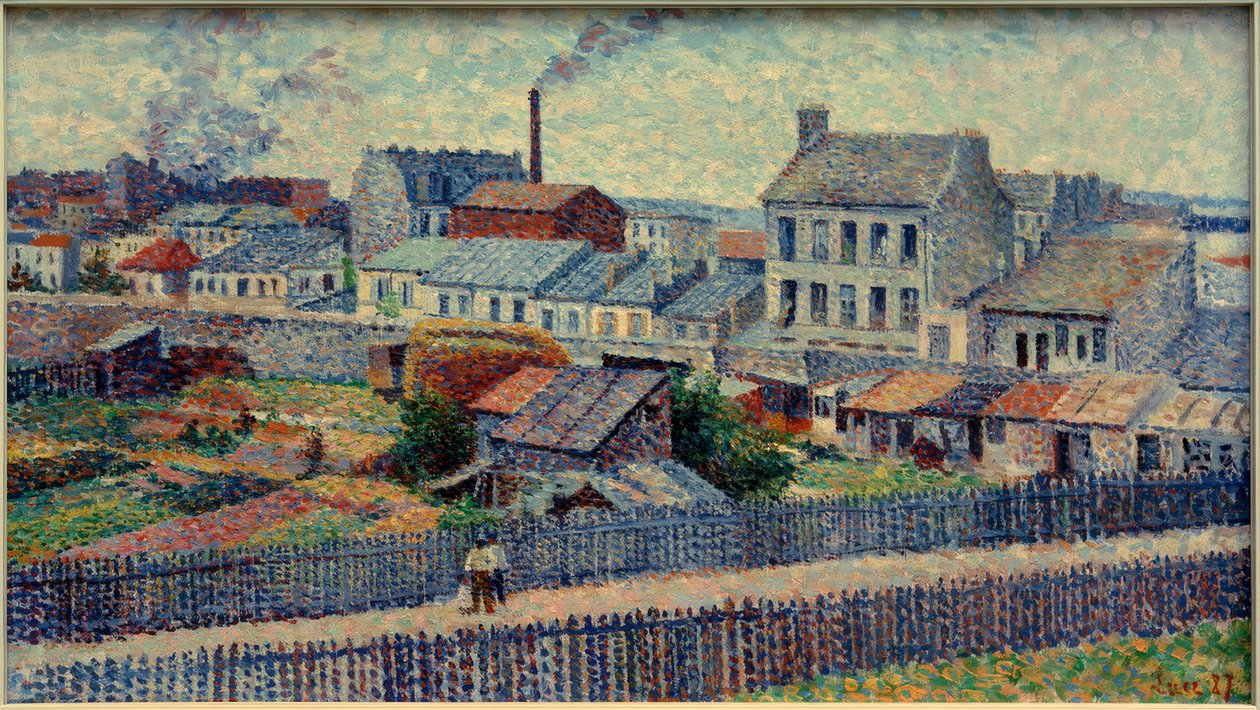 Terrain à Montmartre, Rue Championnet - Maximilien Luce