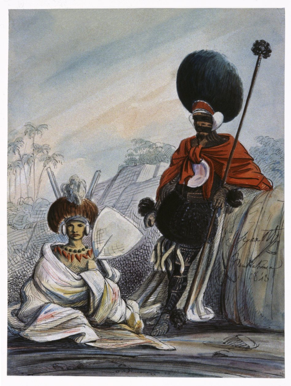 Couple indigène des îles Marquises - Maximilien Radiguet