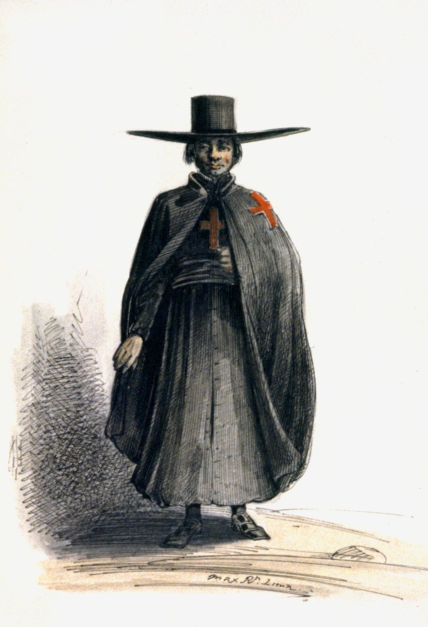Missionnaire au Pérou, c.1840 - Maximilien Radiguet