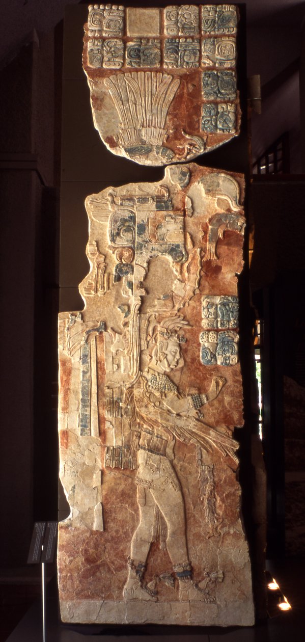 Stèle du roi Pacal 12 - Mayan