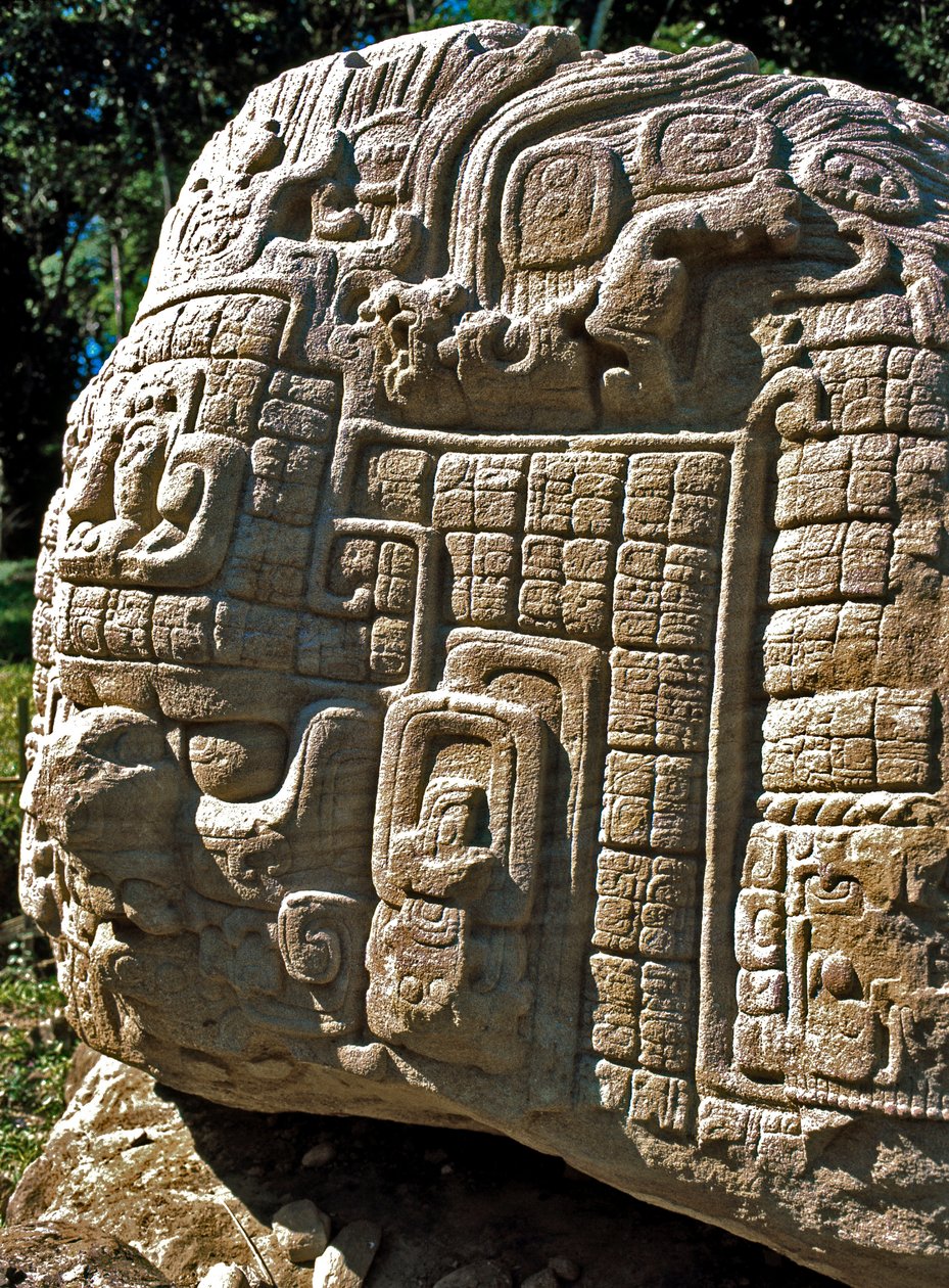 Autel zoomorphe - Mayan
